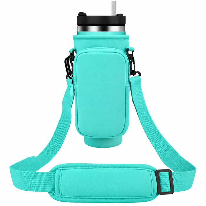 40 oz (1,180ml) Tumbler Carrier Bag with Detachable Phone Pouch