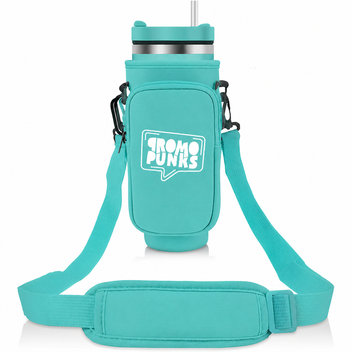 40 oz (1,180 ml) Tumbler Carrier Bag with Detachable Phone Pouch