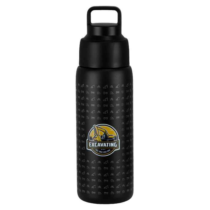Trekk DuoFlow Recycled Vacuum Bottle - 750ml - Custom Promotional Product
