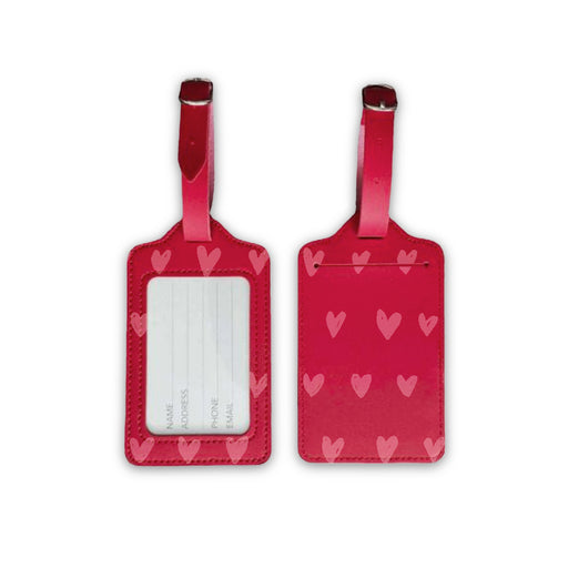 Full Colour Printed Pu Luggage Tags - Custom Promotional Product