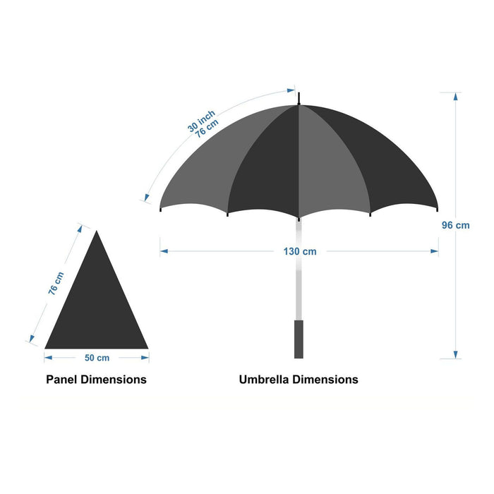 Designa Screen Print Promo Umbrella - Custom Promotional Product