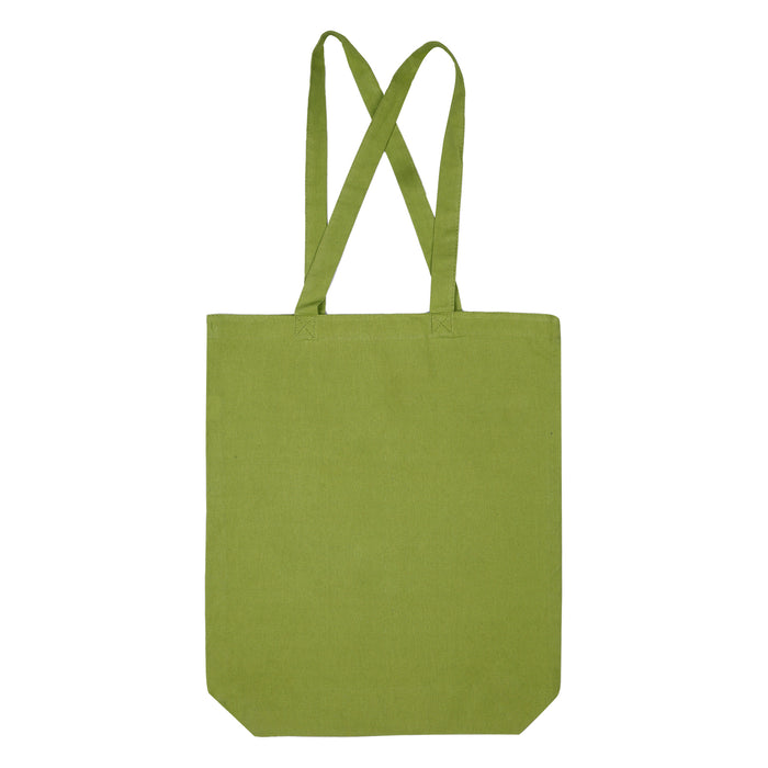 Manly Coloured Tote Bag with Bottom Gusset - Custom Promotional Product