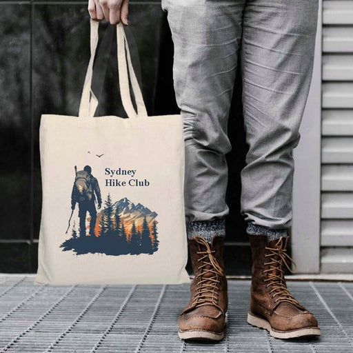Palm Tote Bag with Bottom Gusset - Custom Promotional Product