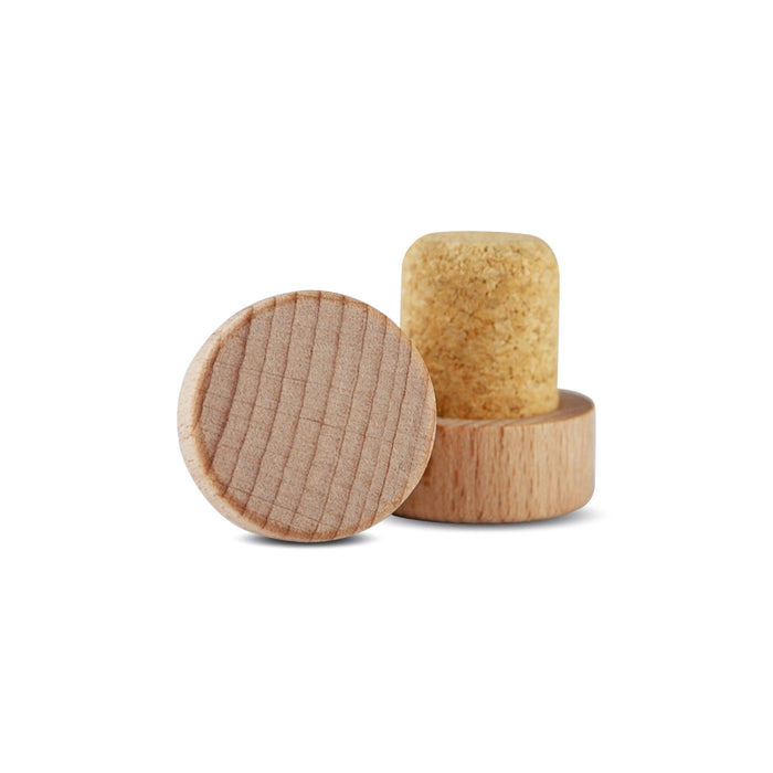 Classical Wood Wine Stopper - Custom Promotional Product