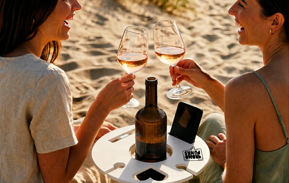 Portable Picnic Beach Wine Table