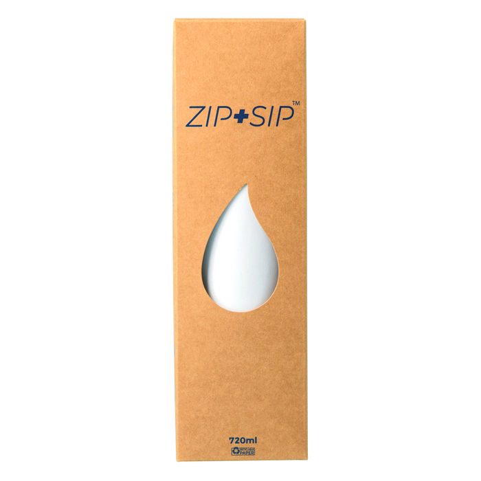 Zip + Sip Drink Bottle - Custom Promotional Product