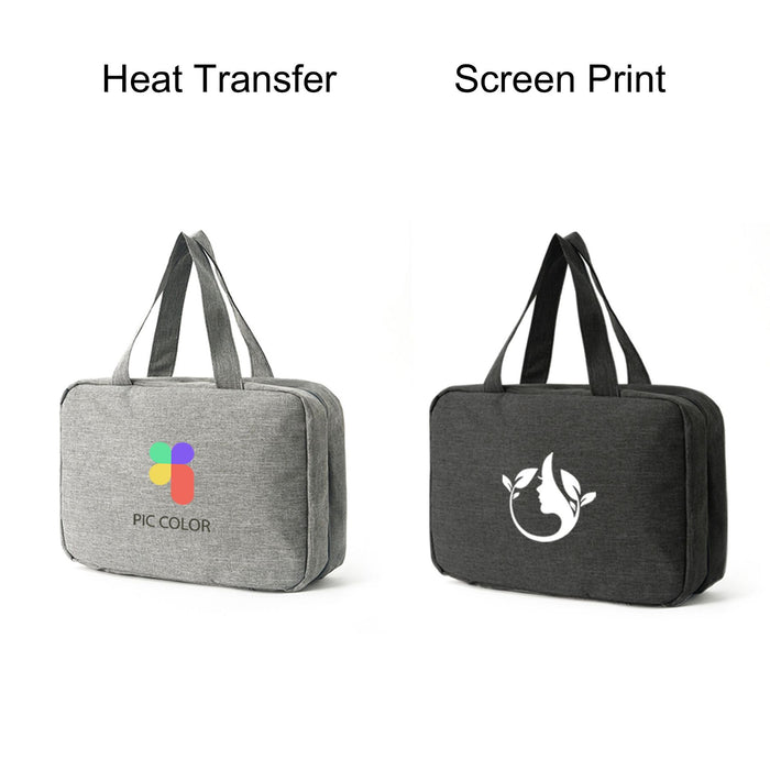 Large Capacity Hanging Toiletry Bag - Custom Promotional Product