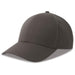 Bolt-S Recycled Polyester - A dark grey cap made from recycled polyester, featuring a rounded crown and a curved brim. It has a logo.