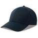 Bolt-S Recycled Polyester - A navy cap made from recycled polyester, featuring a curved brim and an adjustable strap at the back.