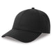 Hit-S Recycled/Organic Cotton - A black cap made from recycled and organic cotton, featuring a vented top and a curved brim.