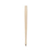 Wooden Baseball Bat Shape Pen - A wooden pen shaped like a baseball bat, featuring a smooth, pale wood finish and a gold ballpoint tip.