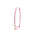 Silicone Flower Tumbler Strap - A drink bottle strap featuring pink silicone flowers and gold hardware, designed for tumblers.