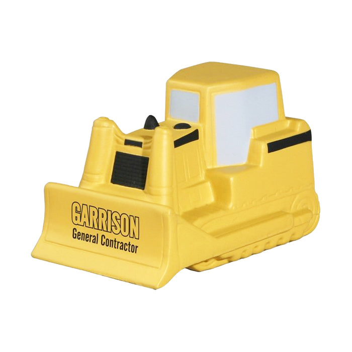 Bulldozer Shape Stress Reliever - Custom Promotional Product