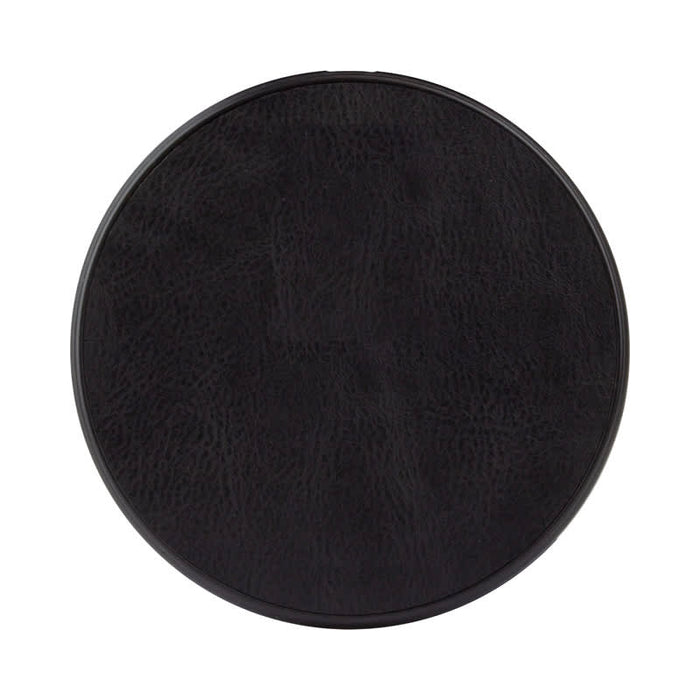 Casper Pro 15 Watt Eco Wireless Charger - A black wireless charger with a smooth, textured surface and a circular shape. It has a branding logo on its top.