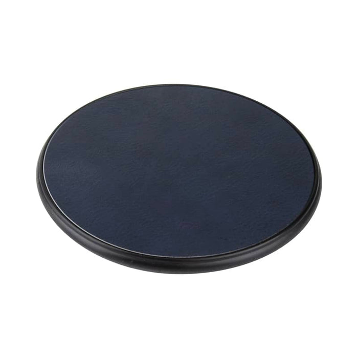 Casper Pro 15 Watt Eco Wireless Charger - A round, black wireless charger with a textured surface, designed for eco-friendly charging of devices.
