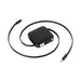 Avola Retractable Fast Charge Cable and Stand - Avola retractable fast charge cable and stand in black, featuring a sleek design with a built-in cable.