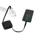 Avola Retractable Fast Charge Cable and Stand - Avola retractable fast charge cable in black, connecting to a smartphone displaying a charging status.