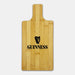 Ozi Bamboo Paddle Board - A bamboo paddle board in a natural finish featuring a black logo design.