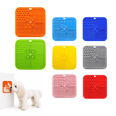 4-Section Dog Enrichment Lick Mat