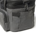 Super Duty 20 - Expanding Cooler - A grey cooler bag with multiple zippered compartments and pockets, featuring a logo on the side.