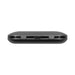 Aria True Wireless Earbuds - A black charging case for true wireless earbuds featuring a USB-C port. The case has a smooth, rounded design and a branding logo.