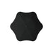 BLUNT Metro Umbrella - A black BLUNT Metro Umbrella with a unique shape and central button. It features a minimalist design.