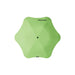 BLUNT Metro Umbrella - A green BLUNT Metro Umbrella with an octagonal shape and a central button, featuring a logo.
