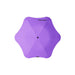 BLUNT Metro Umbrella - A purple BLUNT Metro Umbrella with a unique octagonal shape and a central button. The umbrella features a branding logo.