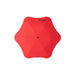 BLUNT Metro Umbrella - A red umbrella with an octagonal shape and a central button, featuring a simple design and a branding logo.