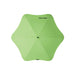 BLUNT Classic Umbrella - A green BLUNT Classic Umbrella with a unique star-shaped canopy. The umbrella features a central hub and has a logo.