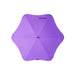 BLUNT Classic Umbrella - A purple BLUNT Classic Umbrella with a unique star-shaped canopy and a central hub. It features branding on the handle.