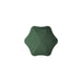 BLUNT Neo Umbrella - A green BLUNT Neo Umbrella with an octagonal design and a central opening, featuring a logo.