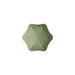 BLUNT Neo Umbrella - A green umbrella with a unique star-shaped design, featuring a central handle and a subtle branding logo.