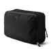 Bellroy Lite Packing Cube 12L - A black packing cube with a mesh panel, featuring a logo and a zipper closure.