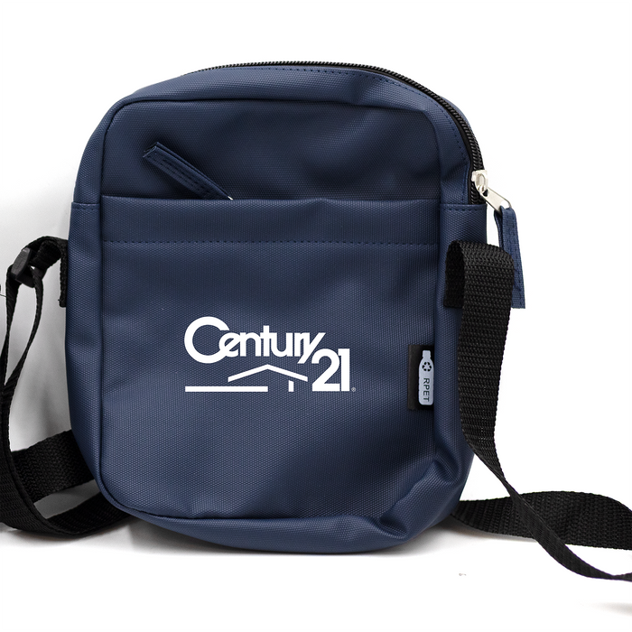 The Traveler RPET Messenger Bag - Custom Promotional Product