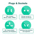 Universal Travel Adapter Kit - Custom Promotional Product