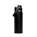 CamelBak - Thrive Chug VSS 0.6L - A drink bottle in matte black with a flip-top lid and handle, featuring a sleek design and branding.