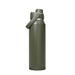 CamelBak - Thrive Chug VSS 1.0L - A drink bottle in olive green with a screw-top lid and a sturdy handle. It features a logo on the side.