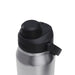 CamelBak - Thrive Chug VSS 1.0L - A drink bottle with a stainless steel body and a black, secure lid featuring a spout and lever. It has a logo.