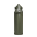 CamelBak - Thrive Chug VSS 1.2L - A drink bottle in olive green with a silver cap and handle, featuring a logo on the side.