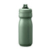 CamelBak - Podium Insulated Steel 0.5L - A drink bottle in a muted green shade, featuring a streamlined design and a cap with a nozzle. It has a logo.