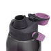 CamelBak - Thrive Chug 1.5L - A drink bottle in dark grey and purple, featuring a top spout and a removable cap, with a logo visible.