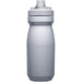 CamelBak - Podium 0.6L - Plain Colours - A drink bottle in a sleek, plain grey colour with a screw-on cap and a logo on the side.