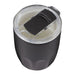 Carry Cup Olla Vacuum Coffee Cup w/ Ceramic Liner - 300ml - A drink bottle featuring a matte black exterior and a clear lid, designed with a ceramic liner and a logo.