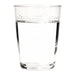 Tritan Carry Cup - A clear Tritan carry cup filled with water, featuring a simple design and no visible branding.