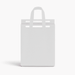 5L Insulated Reusable Bag - A white insulated reusable bag with two handles, featuring a simple design. It has a logo on the front.