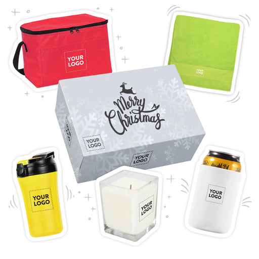 Custom Gift Box - Merry Christmas Box - Custom Promotional Product