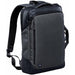 Road Warrior Computer Pack - A sleek grey laptop backpack featuring multiple zippered compartments and a padded back panel. It has a logo on the front.