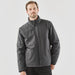 Men's Athabasca Thermal Jacket - Men's Athabasca Thermal Jacket in dark grey, featuring a zip closure and a simple design. Includes a logo.