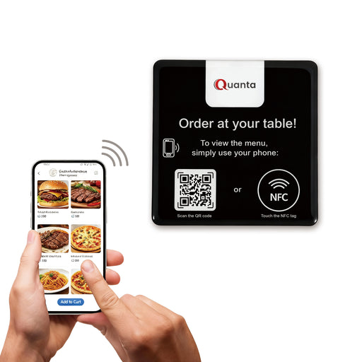 NFC Epoxy Food Ordering Desk Tag - Custom Promotional Product